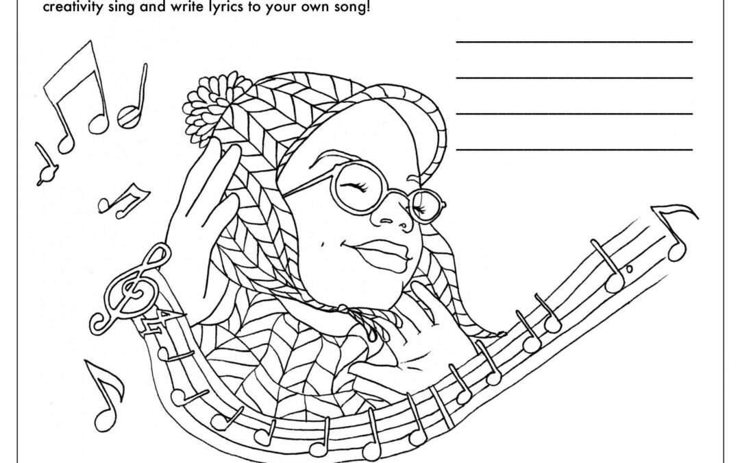 WE DREAM A WORLD coloring pages